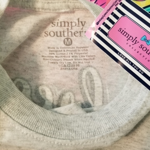 NWT Simply Southern shirt - Picture 3 of 5